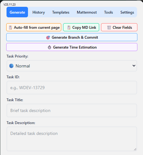 ClickUp Helper Tool screenshot 1